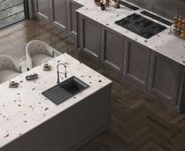 Керамогранит Terrazzo White Motto