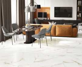 Керамогранит Bianco Chiara Alma Ceramica (Уралкерамика)