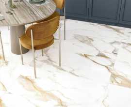 Керамогранит Calacatta Oro Alma Ceramica (Уралкерамика)