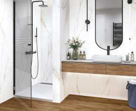 Керамогранит Extra Calacatta Alma Ceramica (Уралкерамика)