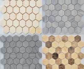 Мозаика Pietrine Hexagonal Caramelle Mosaic