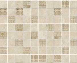 Керамогранит 261214 GREEK MOSAICI T100 DECORATO Beige 40x40