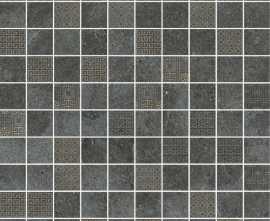 Керамогранит 261213 GREEK MOSAICI T100 DECORATO ANTRACITE 40x40