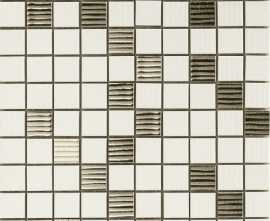 Мозаика 68900 MOSAICO BIANCO PLATIN 25x25