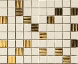 Мозаика 68902 MOSAICO Crema Oro 25х25