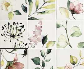 Плитка A041068 Prado Ice White Mix 12.4x12.4