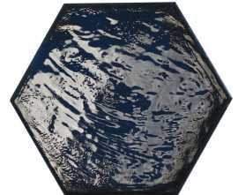 Керамогранит Rain Blue Hex 19.8x22.8