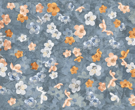Керамогранит 05275 Homey Bloom Blue Nat/Ret 60x120