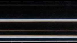 Плитка Moldura Antigua Negro Brillo 5х20