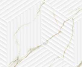 Плитка LE63063B-F53 Bianco Carrara Classico Cubo Rectificado 30х60