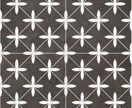 Плитка Poole Black Pre-cut Satin 45х45