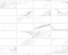 Мозаика A16677 Мозаика White stream белый 30x30