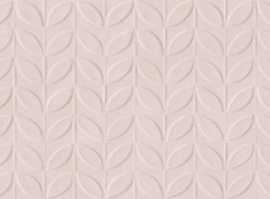 Плитка RA6M Vida Struttura Foglia 3D Rosa Rett 30x90