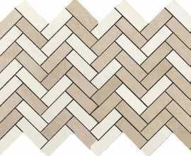 Мозаика R06A Terracruda Mosaico Degrade Sabbia/Luce 33.2*128.8