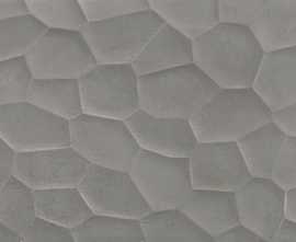 Плитка R6UZ Terracruda Piombo Struttura Arte 3D Rett. 40x120