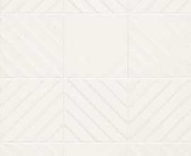 Керамогранит E062 4D Diagonal White 20х20