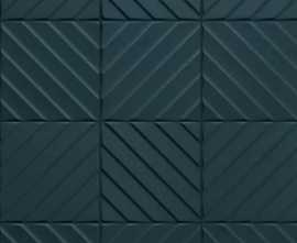 Керамогранит E065 4D Diagonal Deep Blue 20х20
