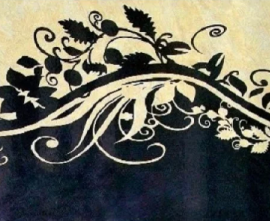 Плитка Keret Olga Marfil Plata Decor 25x50