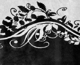 Плитка Keret Olga Blanco Plata Decor 25x50