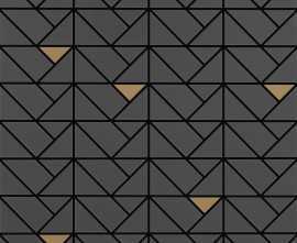 Мозаика M3JD Eclettica Anthracite Mosaico Bronze 40x40