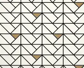 Мозаика M3JA Eclettica White Mosaico Bronze 40x40