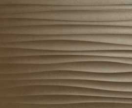 Плитка M1AM Eclettica Bronze Struttura Wave 3D Rett 40x120