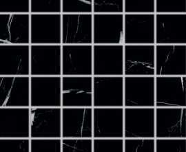 Мозаика DDM06833 FLASH mosaic black matt R10 30x30