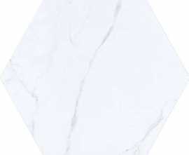 Плитка Lincoln M White hexagon 19.8x22.8