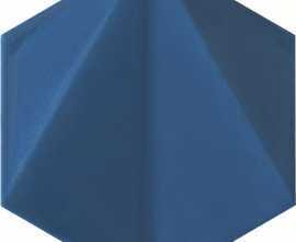 Плитка Free Space Hex Navy STR Декор 11x12.5