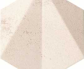 Плитка Free Space Hex White STR Декор 11x12.5