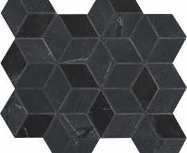 Плитка Newluxe Black Tessere Rombi 26х28