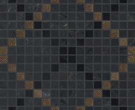 Плитка Newluxe Black Tessere Art 30,5х30,5