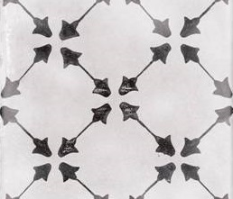 Плитка Джаз орнамент матовая 20x20