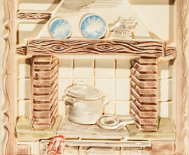 Плитка Charming Brown Decor 2 15х15