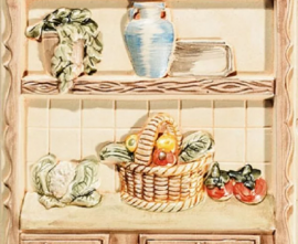 Плитка Charming Brown Decor 1 15х15