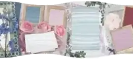 Плитка Siroco Roses Blanco Decor 20x60