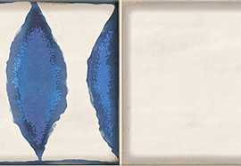 Плитка 586832001 Faenza Cobalt Flor Frise 1 15.6x63