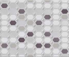 Плитка 586942001 Декор Malwiya Grey Geometria 24,2х70