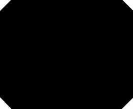Плитка Octogono Negro 31,6x31,6 145