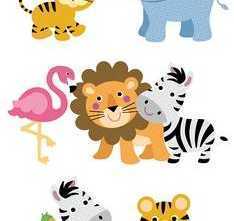 Плитка 06-01-1-52-05-01-3026-0 Панно Kids Safari 40х100