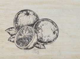 Плитка Decor Fruit Creta Orange 10x30
