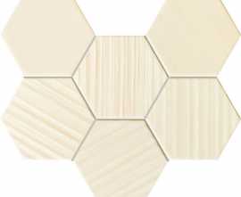 Мозаика Ms-Horizon hex ivory 28,9x22,1