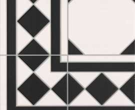 Плитка Oxford Negro Esquina 33x33