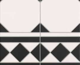 Плитка Oxford Negro Cenefa 33x33