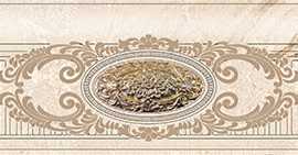 Плитка Бордюр 771 Eclipse Light Beige 8x29,5