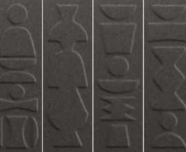 Плитка 4101224 Nok Totem Ebony 6,5x20