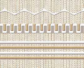 Плитка 588471002 Бордюр Romanico Ginkgo 31,5x6,2