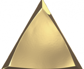 Плитка 218368 Evoke Channel Gold Glossy 15x17