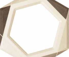 Плитка Lino Decor Frame Crema 24.7x21.5