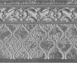 Плитка Alhambra Silver Zocalo 11x29.75